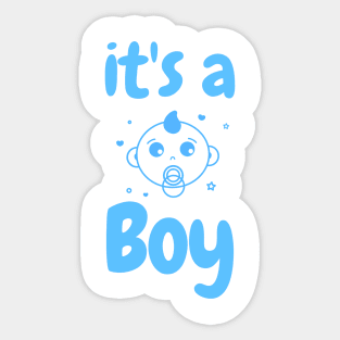 It's a Boy Sticker